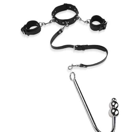 and Hook Elegant Collar Anal Beaded Cuffs with 5334 0630